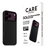 Etui PanzerGlass CARE Solo Vegan Leather MagSafe do iPhone 18 Pro Max / 17 Pro Max Czarne - Black