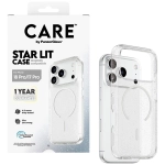 Etui PanzerGlass CARE Star Lit MagSafe do iPhone 18 Pro / 17 Pro Przezroczyste z brokatem - Clear