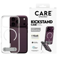 Etui PanzerGlass CARE Kickstand MagSafe do iPhone 18 Pro / 17 Pro Przezroczyste - Clear