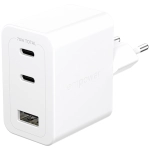 Ładowarka sieciowa PanzerGlass empower Turbo 70 W 2 x USB-C / 1 x USB-A Biała - White
