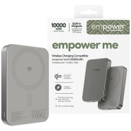 Powerbank PanzerGlass empower Bank 10000 mAh Tytanowy - Titanium