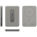 Powerbank PanzerGlass empower Bank Spin Stand 5000 mAh Tytanowy - Titanium
