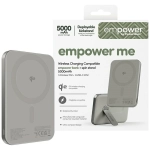 Powerbank PanzerGlass empower Bank Spin Stand 5000 mAh Tytanowy - Titanium