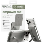 Powerbank PanzerGlass empower Bank Spin Stand 5000 mAh Tytanowy - Titanium