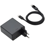 Ładowarka sieciowa DJI Power Charging Combo 140 W GaN 2 x USB-C / 1 x USB-A + Kabel DJI Power USB-C 7A 1m Szara - Grey