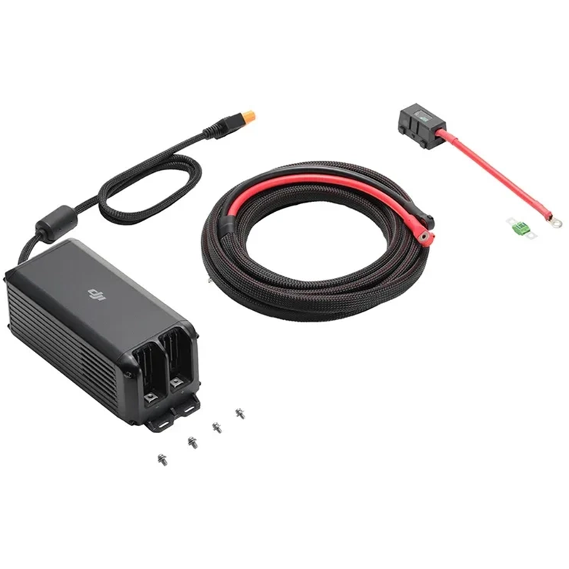 Szybka ładowarka samochodowa DJI Power 1 kW do stacji zasilania Czarna - Black