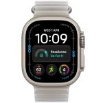 Apple Watch Ultra 4 (2026) GPS + Cellular 49mm koperta tytanowa Natural + pasek Translucent Grey Ocean Band