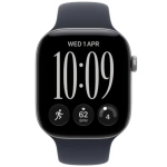 Apple Watch Series 12 (2026) GPS 42mm koperta aluminiowa Space Grey + pasek Navy Blue Sport Band S/M