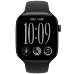 Apple Watch Series 12 (2026) GPS 46mm koperta aluminiowa Black + pasek Black Sport Band S/M