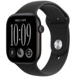 Apple Watch Series 12 (2026) GPS 46mm koperta aluminiowa Black + pasek Black Sport Band M/L