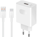 Ładowarka sieciowa Honor SuperCharge 2 66 W USB-A+ Kabel USB-C Biała - White