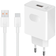 Ładowarka sieciowa Honor SuperCharge 2 66 W USB-A + Kabel USB-C Biała - White