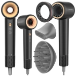 Suszarka do włosów COSHARE SuperFlow1 PRO Czarna - Black