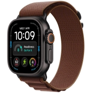 Apple Watch Ultra 4 (2026) GPS + Cellular 49mm koperta Black Titanium + pasek Burgundy Alpine Loop L