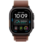 Apple Watch Ultra 4 (2026) GPS + Cellular 49mm koperta tytanowa Black + pasek Burgundy Alpine Loop L