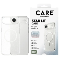 Etui PanzerGlass CARE Star Lit MagSafe do iPhone Air Przezroczyste z brokatem - Clear