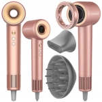 Suszarka do włosów COSHARE SuperFlow1 PRO Różowo-Złota - Rose Gold