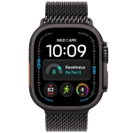 Apple Watch Ultra 4 (2026) GPS + Cellular 49mm koperta Black Titanium + pasek Black Titanium Milanese Loop M