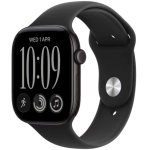 Apple Watch Series 12 (2026) GPS + Cellular 46mm koperta Black Aluminium + pasek Black Sport Band M/L