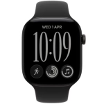 Apple Watch Series 12 (2026) GPS + Cellular 46mm koperta Black Aluminium + pasek Black Sport Band M/L
