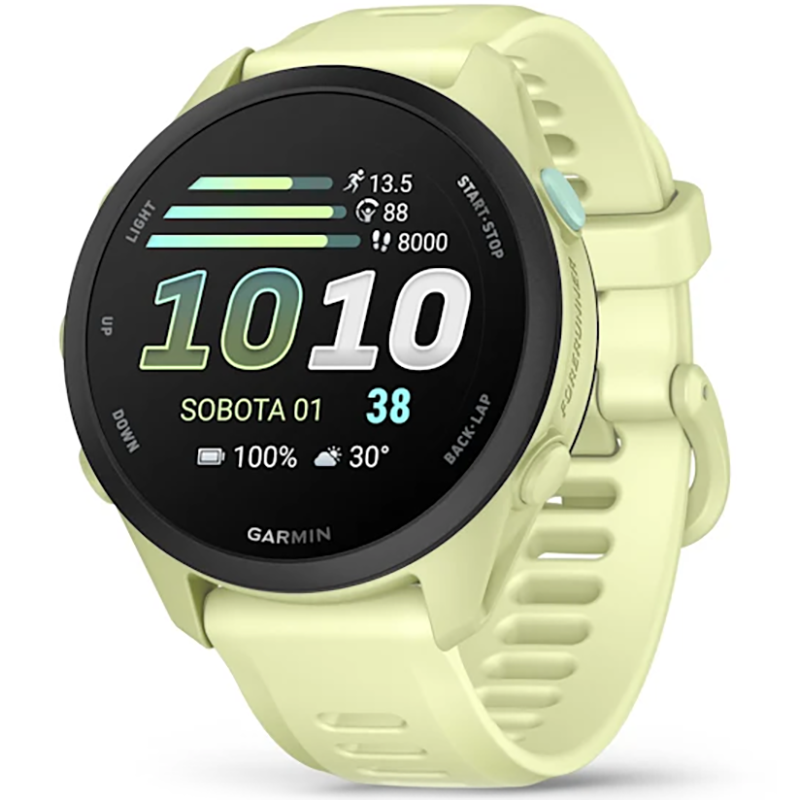 Smartwatch Garmin Forerunner 70 Żółty - Citron