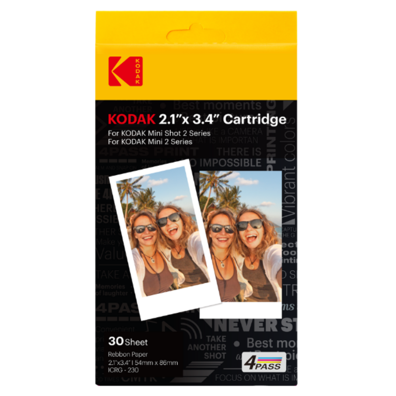 Wkład fotograficzny do mobilnej drukarki Kodak ICRG260 2.1" x 3.4" Cartridge 60 szt