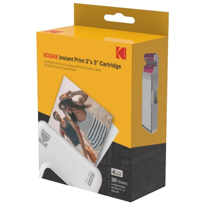 Wkład fotograficzny do mobilnej drukarki Kodak ICRG330 3" x 3" Cartridge 60 szt
