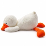 Pluszak z kocem Trusty kaczka 70 cm Biały - White
