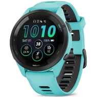 Smartwatch Garmin Forerunner 265 46mm Błękitno-czarny - Aqua-black