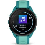 Smartwatch Garmin Forerunner 165 Music 43mm Turkusowy - Turquoise-Aqua