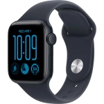 Apple Watch SE 3 (2025) GPS 44mm koperta aluminiowa Midnight + pasek Navy Blue Sport Band M/L