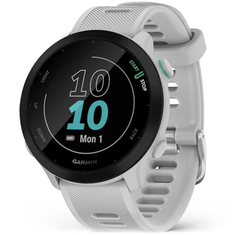 Smartwatch Garmin Forerunner 55 42 mm Biały - White