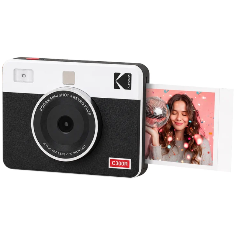 Aparat natychmiastowy Kodak Mini Shot 3 Instant Print Camera + 8 arkuszy Biały - White
