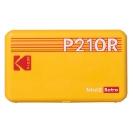 Drukarka przenośna Kodak Mini 2 Bundle + 38 arkuszy Żółta - Yellow