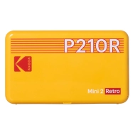 Drukarka przenośna Kodak Mini 2 Bundle + 38 arkuszy Żółta - Yellow