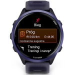 Smartwatch Garmin Forerunner 570 47mm Fioletowy - Purple-Indygo