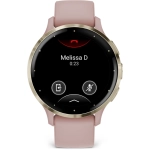 Smartwatch Garmin Venu 3S 41mm Złoto-różowy - Soft Gold-Dust Rose