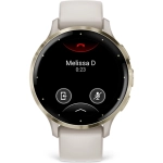 Smartwatch Garmin Venu 3S 41mm Złoto-kość słoniowa - Soft Gold-Ivory