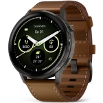 Smartwatch Garmin Venu 4 45mm Czarno-brązowy - Black-Brown