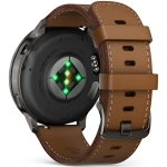 Smartwatch Garmin Venu 4 45mm Czarno-brązowy - Black-Brown