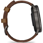 Smartwatch Garmin Venu 4 45mm Czarno-brązowy - Black-Brown
