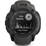 Smartwatch Garmin Instinct 2X Solar 50mm Grafitowy - Graphite