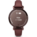 Smartwatch Garmin Lily 2 Classic 35mm Brązowy - Dark-Bronza-Mulberry