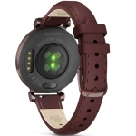 Smartwatch Garmin Lily 2 Classic 35mm Brązowy - Dark-Bronza-Mulberry