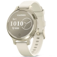 Smartwatch Garmin Lily 2 Active 38mm Złoto-kremowy - Lunar Gold-Bone