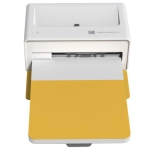 Drukarka przenośna Kodak Dock Plus Bundle + 50 arkuszy Biało-Żółta - White-Yellow