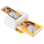 Drukarka przenośna Kodak Dock Plus Bundle + 10 arkuszy Biało-Żółta - White-Yellow