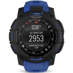 Smartwatch Garmin Instinct 3 45mm Czarno-niebieski - Black-Bolt Blue