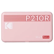 Drukarka przenośna Kodak Mini 2 Retro Różowa - Pink