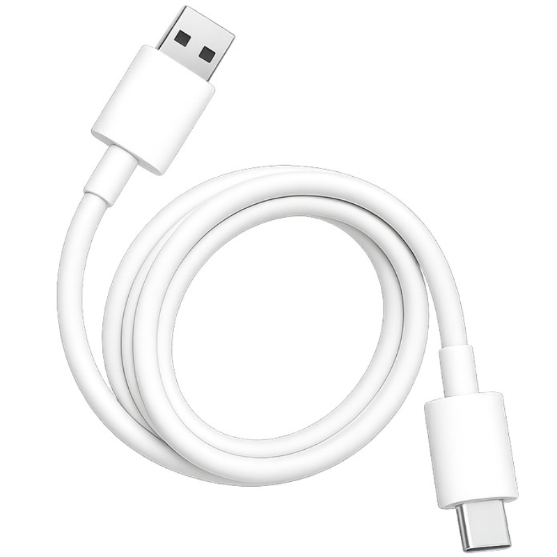 Kabel Teltech TCA-04 USB-C 1m Biały - White